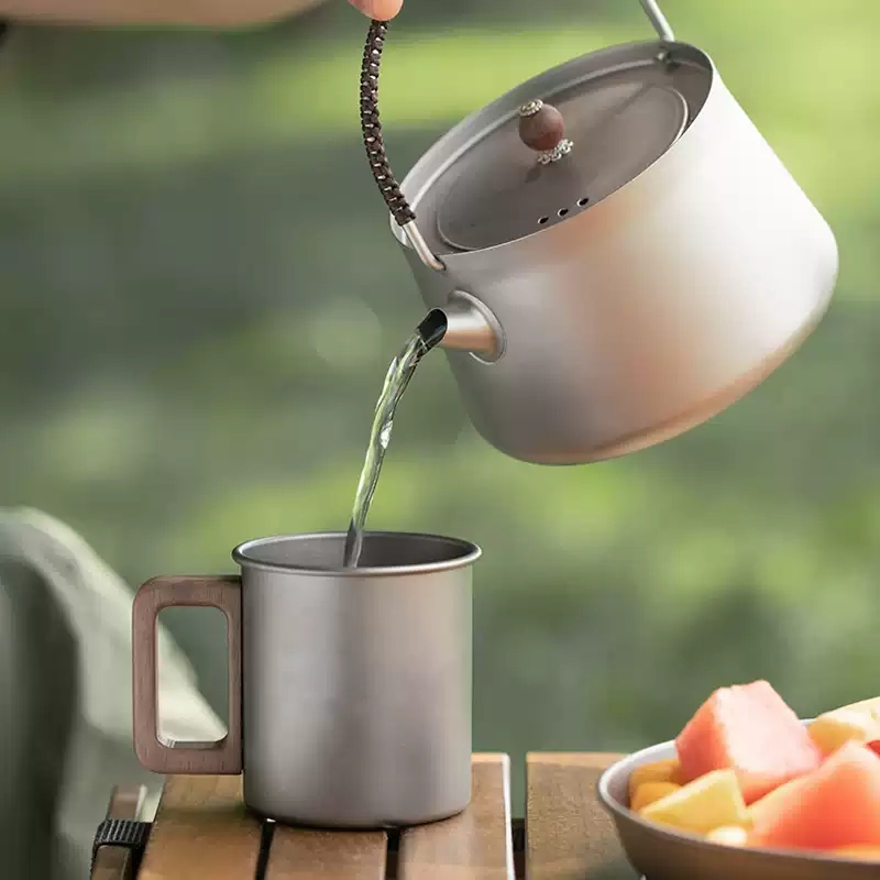 钛壶钛茶杯套 钛壶钛茶杯套