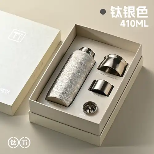 SHONCOE 纯钛磁吸焖茶杯全套礼盒 SHONCOE 纯钛磁吸焖茶杯全套礼盒