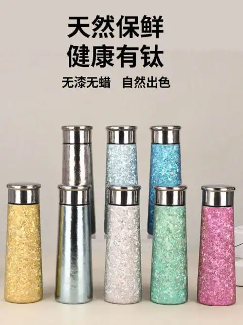 8 色全套晶钻纯钛保温杯合集展示 8 色全套晶钻纯钛保温杯合集展示